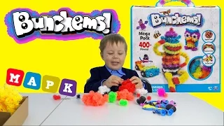 Увлекательный Конструктор Липучка "Bunchems"! Игрушка 2016