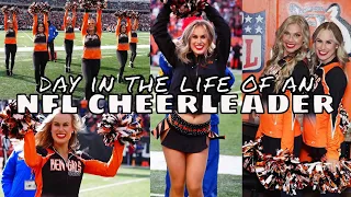 Game day in the life of an nfl cheerleader | taking you through a full game day!