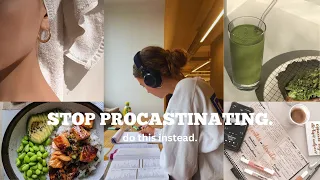 how to be productive | discipline, healthy habits, motivation, balance + THAT GIRL