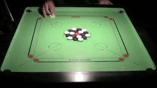 Sunil Vemuri Carrom - White Break to Finish 11