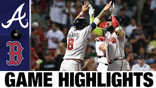 Braves vs. Red Sox Game Highlights (8/10/22) | MLB Highlights