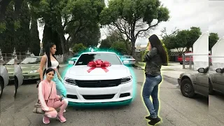 SURPRISED MOM WITH NEW CAR FOR MOTHERS DAY **EMOTIONAL**