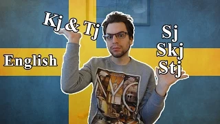 Learn Swedish | The Pronunciation 4 - Kj & Tj & Sj & Skj & Stj - Examples | Lesson 5