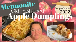 Old-fashioned Apple Dumplings, Mennonite recipe  Doughvember (2022)