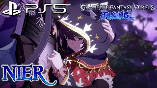 Granblue Fantasy Versus: Rising (PS5) Nier Gameplay [Nightmare] - Story & Ending [1080p 60fps]