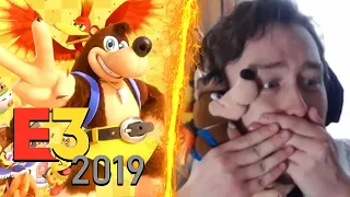 BANJO-KAZOOIE in Smash Bros. Ultimate Reaction (E3 2019) - RogersBase Reacts