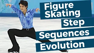 A History of Men's Figure Skating Step Sequences Including Yuzuru Hanyu!