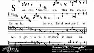 Sanctus VIII from Mass VIII, Gregorian Chant