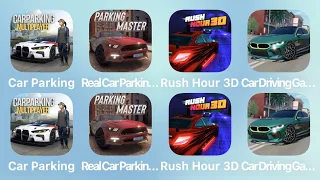 Car Parking, Real Car Parking, Rush Hour 3D and More Car Games iPad Gameplay