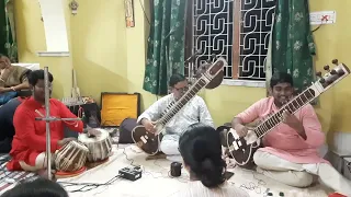 SITAR : PT. SAMIRAN GANGULY & SHRI SHUBHAYAN GANGULY || Tabla : SHRI HRISHIK BASU || RAGA : DURGA