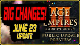 BIG CHANGES! - June 2023 Update | Age of Empires 3: Definitive Edition