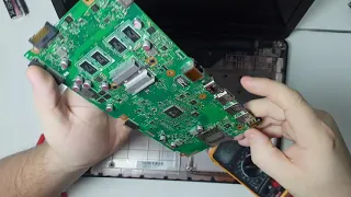 Не заряжается аккумулятор Asus x540s