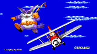 Sonic The Hedgehog 2: Pink Edition in Big The Cat (Sega Genesis) - Longplay