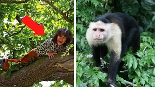 ABANDONED GIRL raised by MONKEYS. When she returns to civilization, she CAN'T ADAPT!