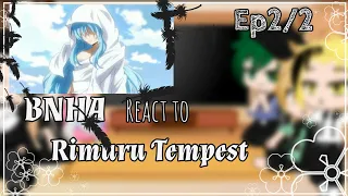 🌸BNHA react to Rimuru Tempest + Bonus🌸 (2/2) [Age Reveal]