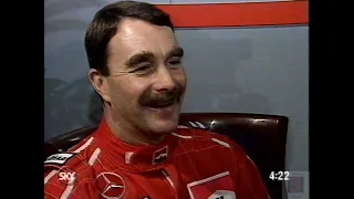 1994/1995 Nigel Mansell News Clips