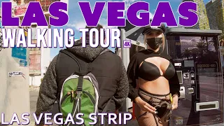 Las Vegas Strip Walking Tour 2/20/21, 2:00 PM