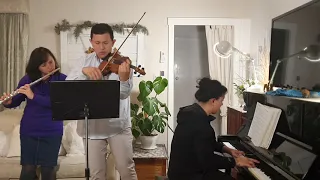 Holy, Holy, Holy - The Lau Trio (piano, violin, flute)