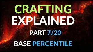 How To Craft in Path of Exile - Crafting Explained for Beginners Part 7 - Base Percentile