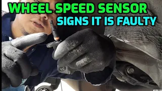 Symptoms of a Bad Wheel Speed Sensor How it Works and Cause of Failure C0040 C0221 C0035