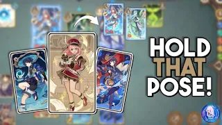 Charlotte reporting everything | Genshin Impact TCG