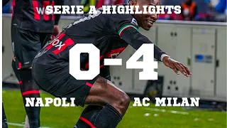 Napoli-Milan 0-4 | Serie A Highlights