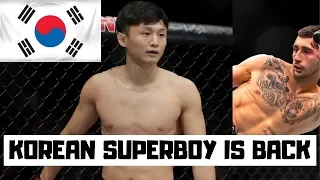 The Korean Superboy Dooho Choi Makes His Return vs Charles Jourdain at UFC South Korea