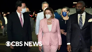 Nancy Pelosi arrives in Taiwan amid China's warnings | full coverage