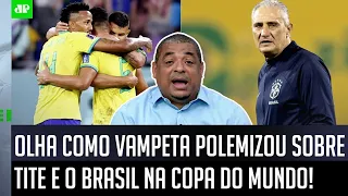 "ISSO É TUDO HISTÓRIA! EU GARANTO A VOCÊS que o Tite vai..." Vampeta POLEMIZA sobre o Brasil na Copa