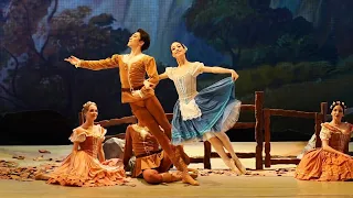 【ジゼル】ペザントのグランパドドゥpeasant pas de deux Giselle Midori Terada Okawa Koya 大川航矢　寺田翠