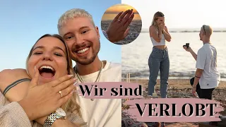 Wir sind verlobt💍 So war der Antrag🥺| Jonathan und Alina