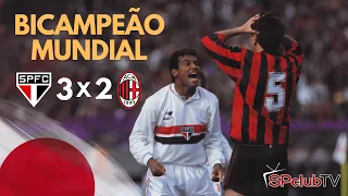 🏆🏆🌏 BI-CAMPEÃO MUNDIAL DE INTERCLUBES 1993 I São Paulo 3x2 Milan