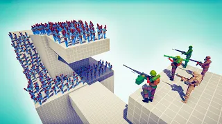 US ARMY SOLDIER vs 100x UNITS - Totally Accurate Battle Simulator TABS
