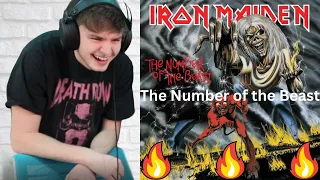 Teen Reacts To Iron Maiden - The Number of the Beast!!!
