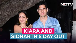 Kiara Advani And Sidharth Malhotra's Day Out In The City