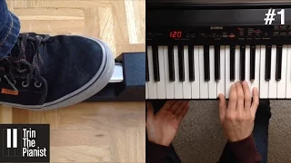 Cómo usar el pedal sustain del piano. Clase 1