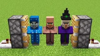 x300 Illusioners and x300 villagers and x300 witch