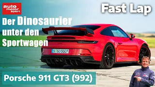 Porsche 911 GT3 (992): Der Dinosaurier unter den Sportwagen - Fast Lap | auto motor und sport