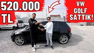 520.000 TL VOLKSWAGEN GOLF SATTIK !