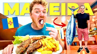 #1 BEST FISH RESTAURANT In Madeira & Funchal Market Tour 🇵🇹