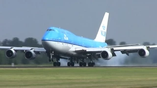 Plane spotting at Schiphol | Vliegtuigen spotten op Schiphol (747, 777, A330, etc)