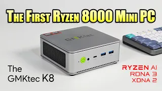 Unleashing Speed: Hands-On with GMKtec K8, Powered by Ryzen 8840HS Mini PC!