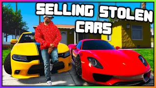 GTA 5 Roleplay - SELLING STOLEN CARS | RedlineRP