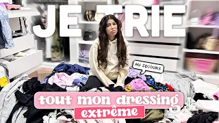 JE TRIE TOUT MON DRESSING 😩 (5 jours d’angoisse)