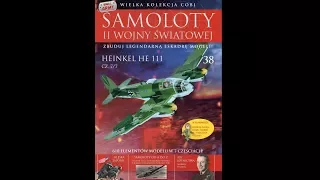 Cobi - SAMOLOTY II WOJNY ŚWIATOWEJ - numer 38 - Co w numerze i montaż - Heinkel HE 111 7/7