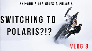 AM I SWITCHING TO POLARIS?? | Ski-Doo rider tries a Polaris Boost | Sled Wyo Vlog 8