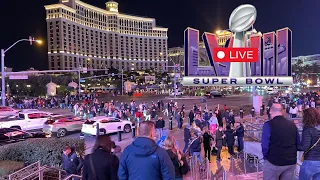 SUPER BOWL 58 in Las Vegas LIVE (It’s CRAZY Kick-Off Weekend!) 🎉