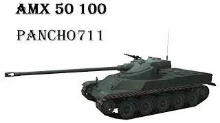 World Of Tanks AMX 50 100 (командный бой)