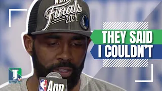 Kyrie Irving on REACHING his first NBA Finals without LeBron James | Mavericks DEFEAT Timberwolves