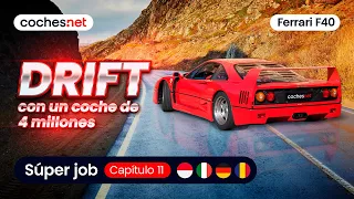 Drift con un Ferrari de 4 millones | Ferrari F40 Prueba / Test / Review en español | coches.net